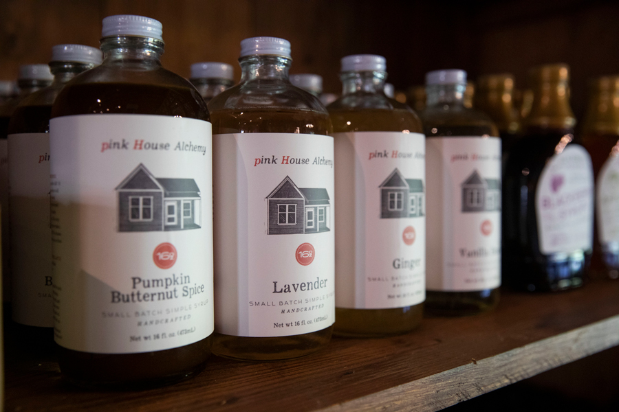 Pink House Alchemy Simple Syrup at Finley Farms & The Ozark Mill
